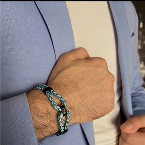 Color:  blue/white. Size: large